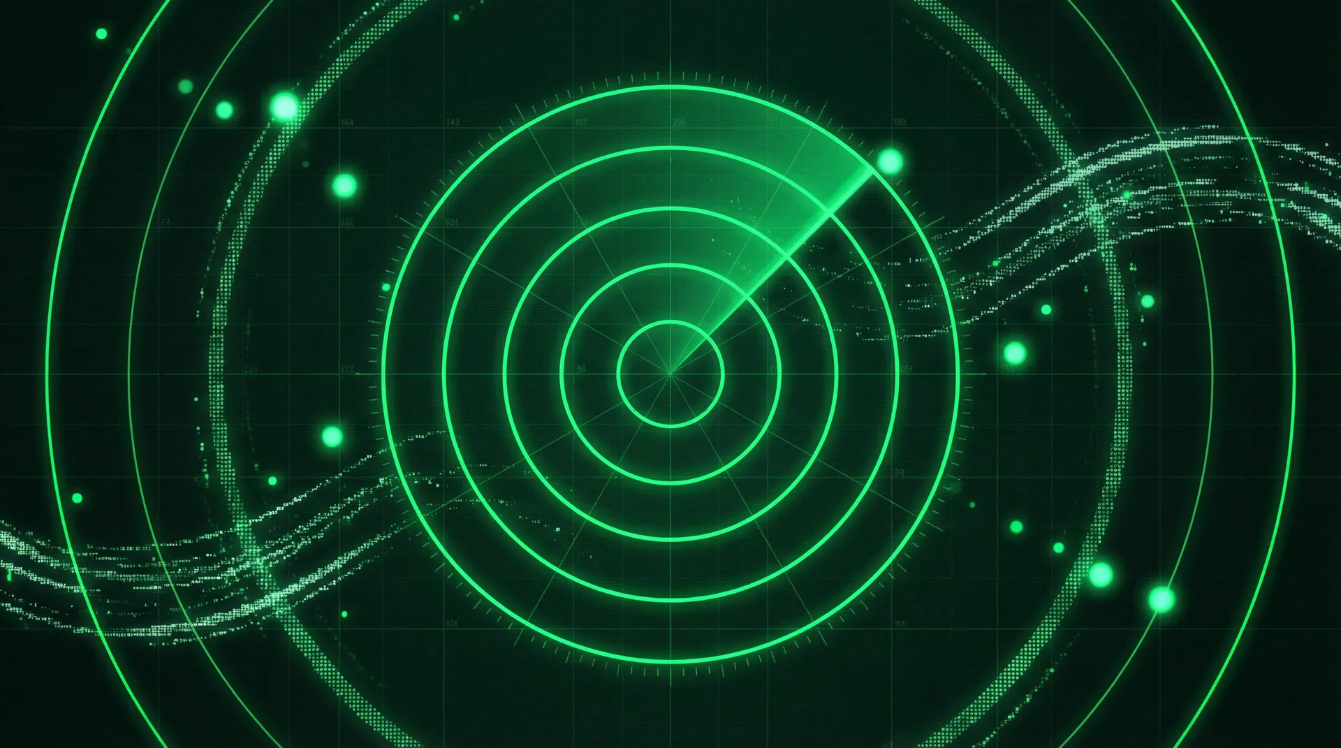 蘑菇视频 雷达扫描界面背景